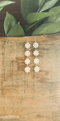 Beautiful Gold Daisy Earrings