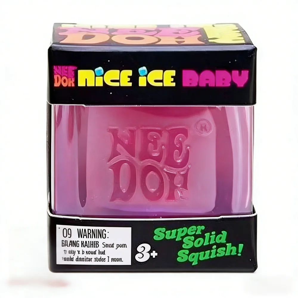 2026 The Latest Popular Schylling Needoh Nice Cube Super Solid Squish Press Sensory Pinch Toy Gift for Children