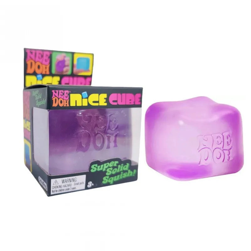 2026 The Latest Popular Schylling Needoh Nice Cube Super Solid Squish Press Sensory Pinch Toy Gift for Children