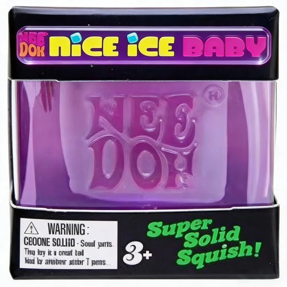 2026 The Latest Popular Schylling Needoh Nice Cube Super Solid Squish Press Sensory Pinch Toy Gift for Children